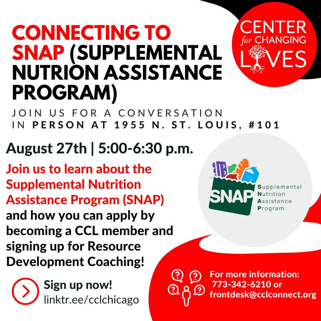Life Assistance Program Connecting To Snap (Supplemental Nutrion Assistance Program) — Center ...