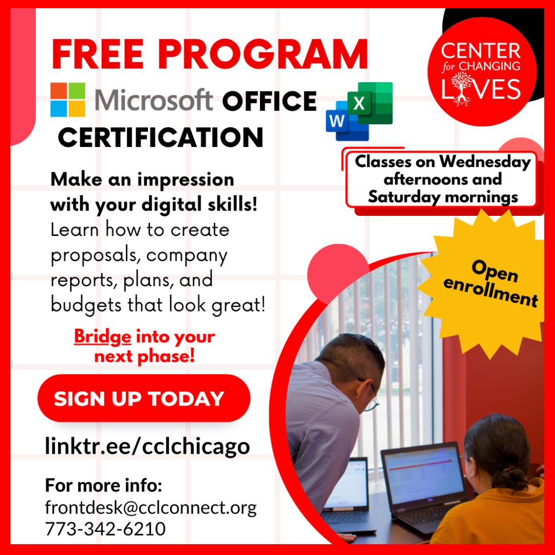 Employment Coaching & Digital Literacy — Center for Changing Lives