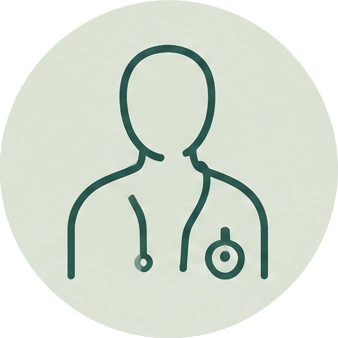 Osteopath providing professional healthcare