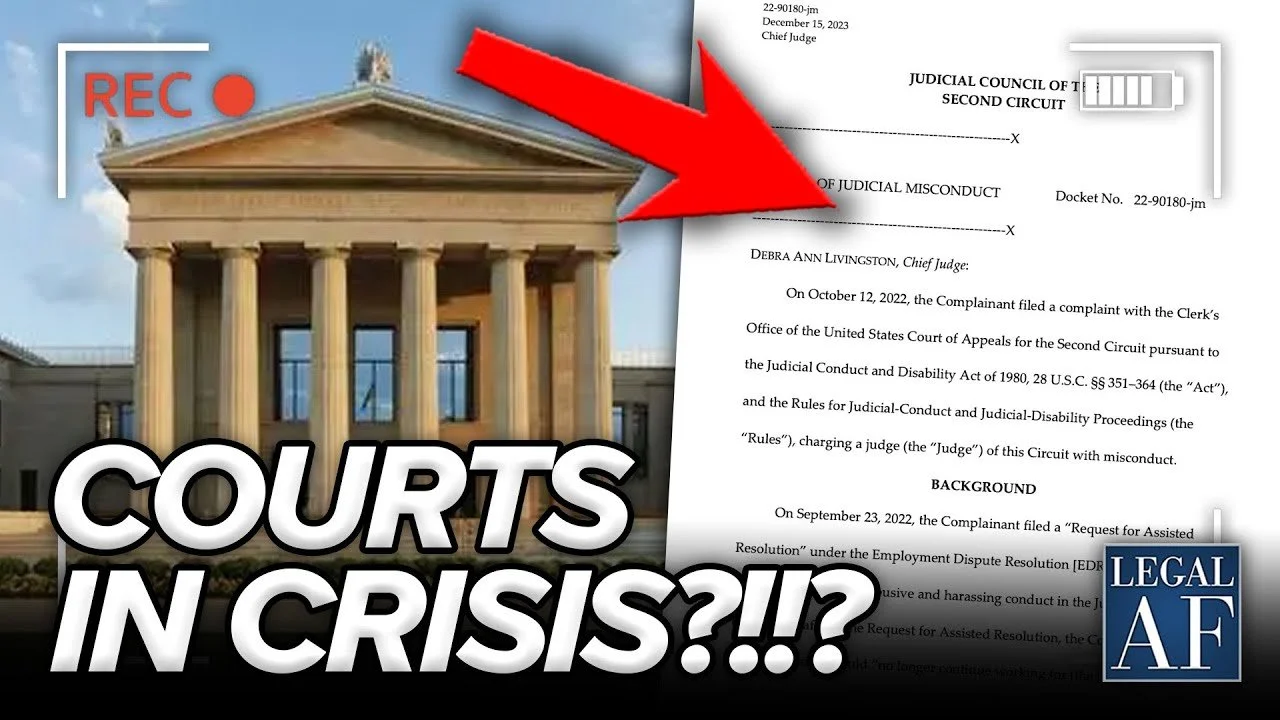 New COMPLAINT Exposes the EXISTENTIAL CRISIS in the Judiciary