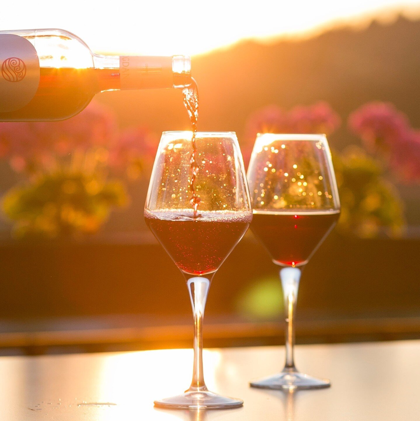 We love a great view with a glass of Shiraz at the end of the day.⁠
⁠
⁠
#sunvalleywineco #shiraz #winetime #redwine #australianwine
