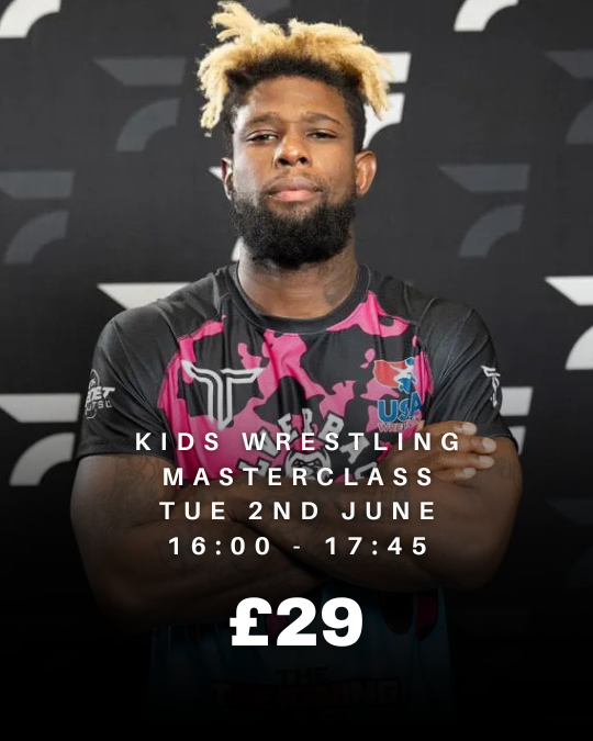 Ian Butler KIDS Wrestling Masterclass Tue 2nd June, 16:00 - 17:45