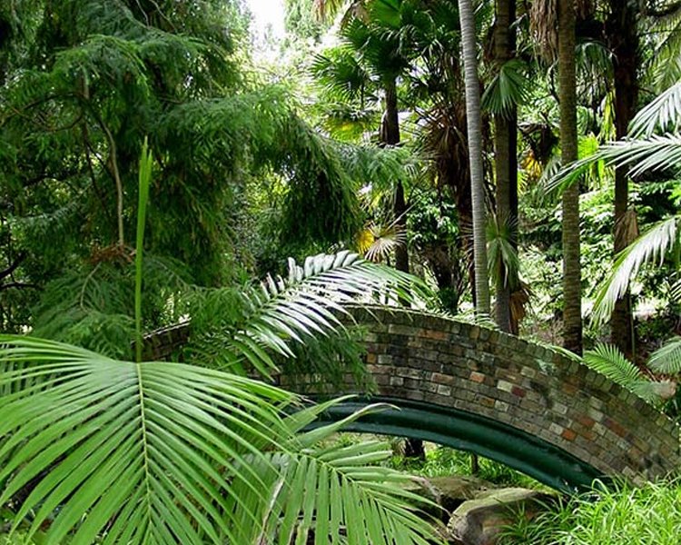 Stone bridge near Broughton Hall