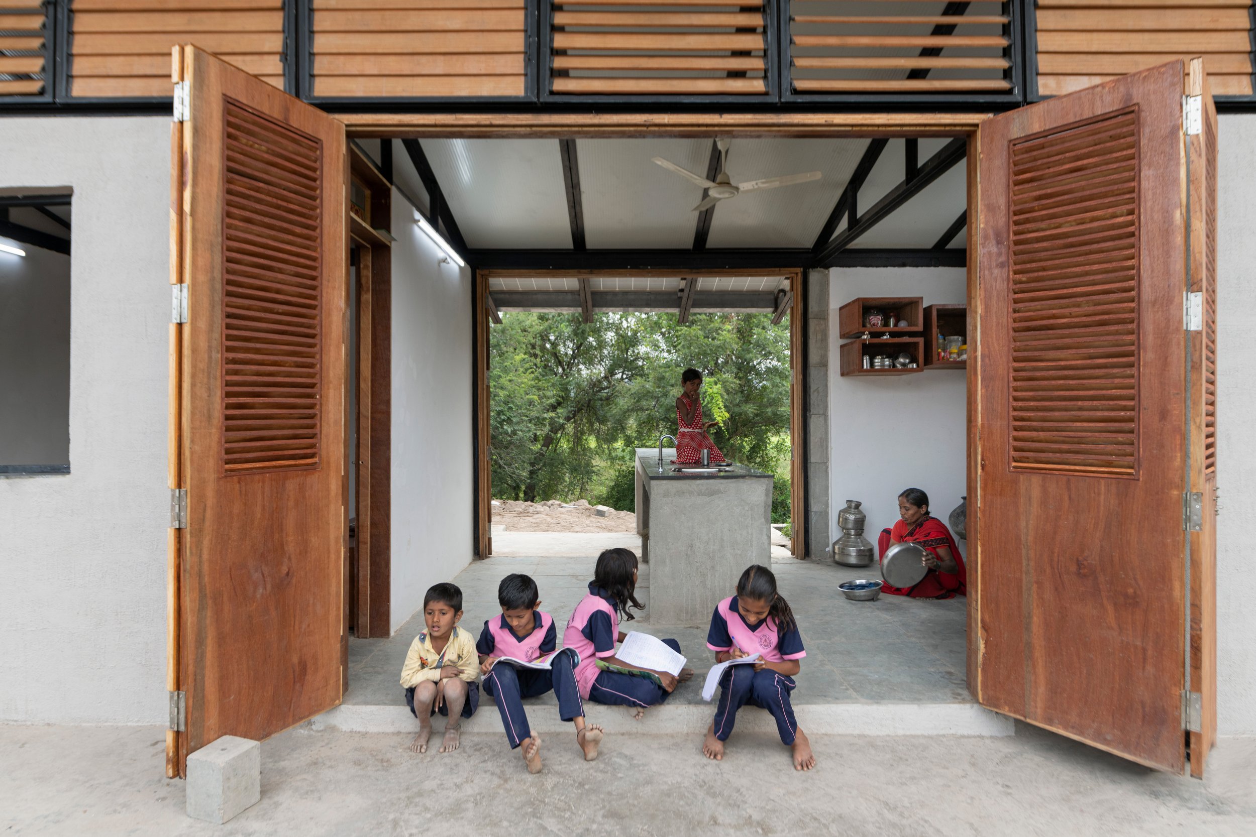 Net Zero Home Aurangabad Interior with Kids Studying_.jpg