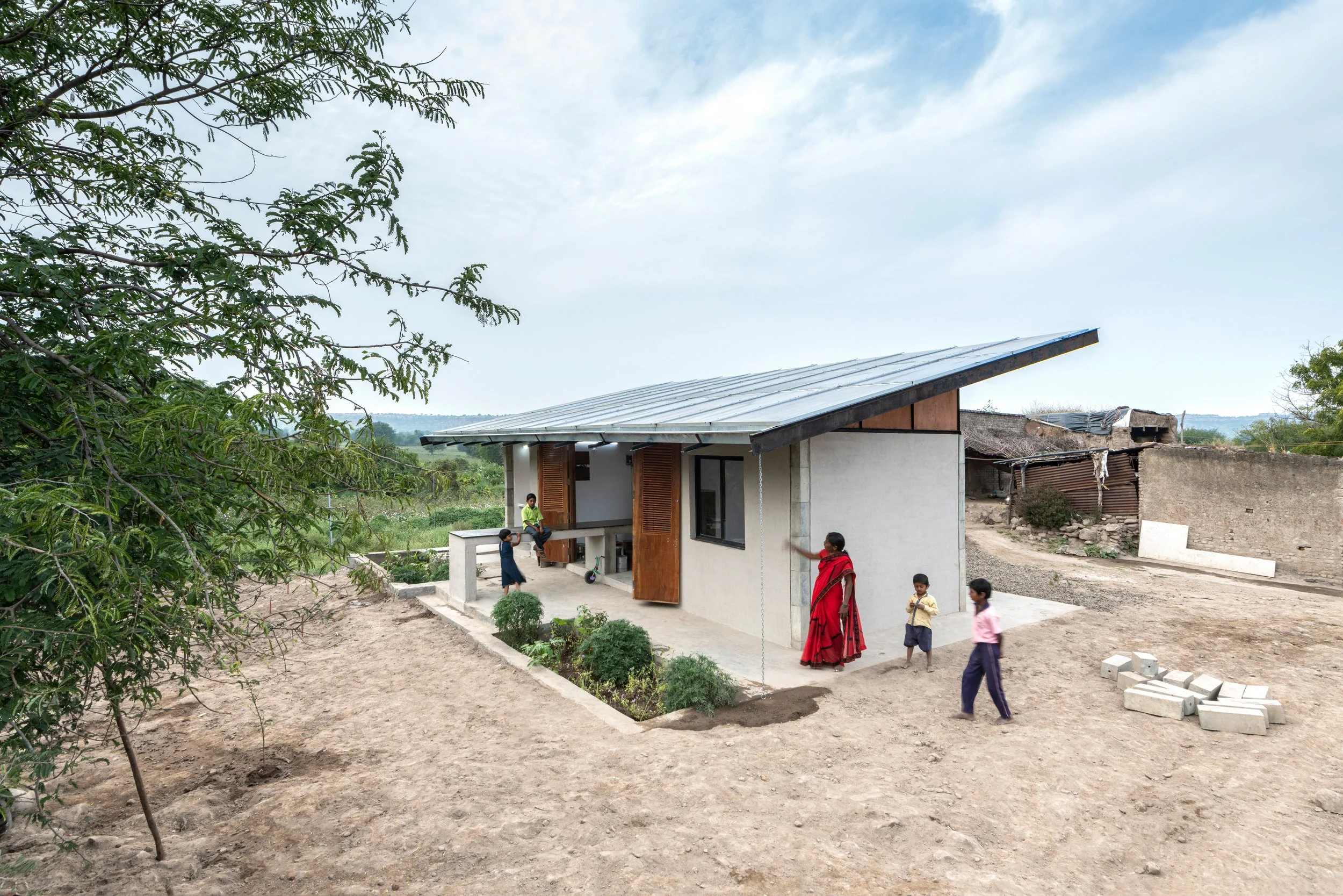 an affordable, sustainable home in India for low-income families