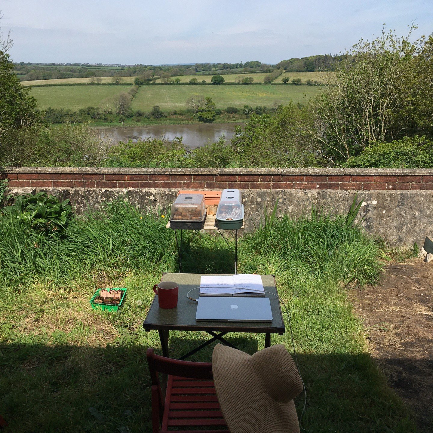 My office for today 😊🌞

#may #pembrokeshire #inthegraden #springgarden #workingfromhome