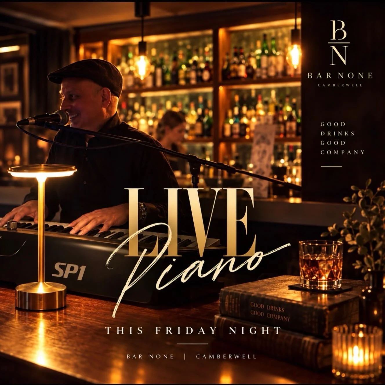 🎹 FRIDAY NIGHTS JUST GOT A LITTLE MORE MUSICAL. 🎶

Join us at Bar None this Friday the 18th for live piano, good drinks and even better company. 🥃✨

Settle in, grab a drink and let the music take care of the rest.

📍 Bar None, Camberwell
🎹 Live 