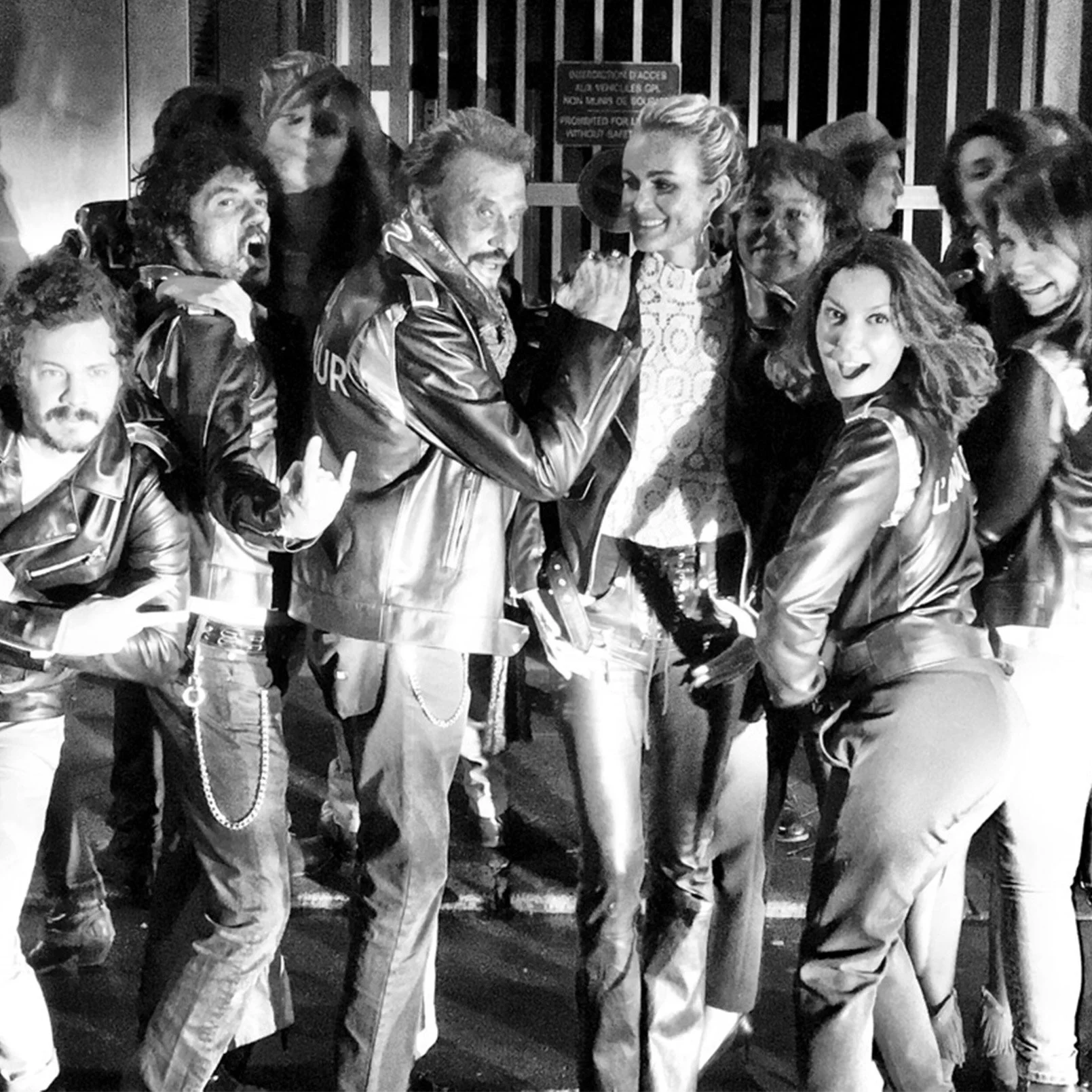 johnny Hallyday perfecto pièce unique Alice Balas Paris créateur de vestes et blousons en cuir sur mesure luxury custom leather jacket made in France 