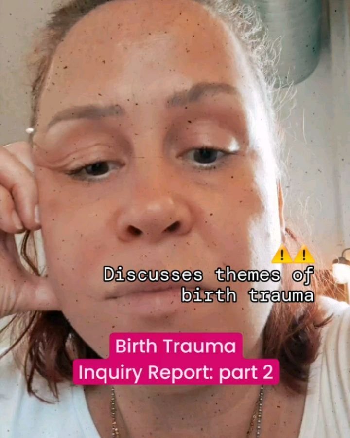 🔍🔍 BIRTH TRAUMA INQUIRY REPORT - part 2 🔍🔍

Not listening to mothers can cause birth trauma.

🧐 No shit Sherlock.

Having your voice heard should be an absolute non-negotiable!!

How the actual fuck have we got to a place where it's not????

Why