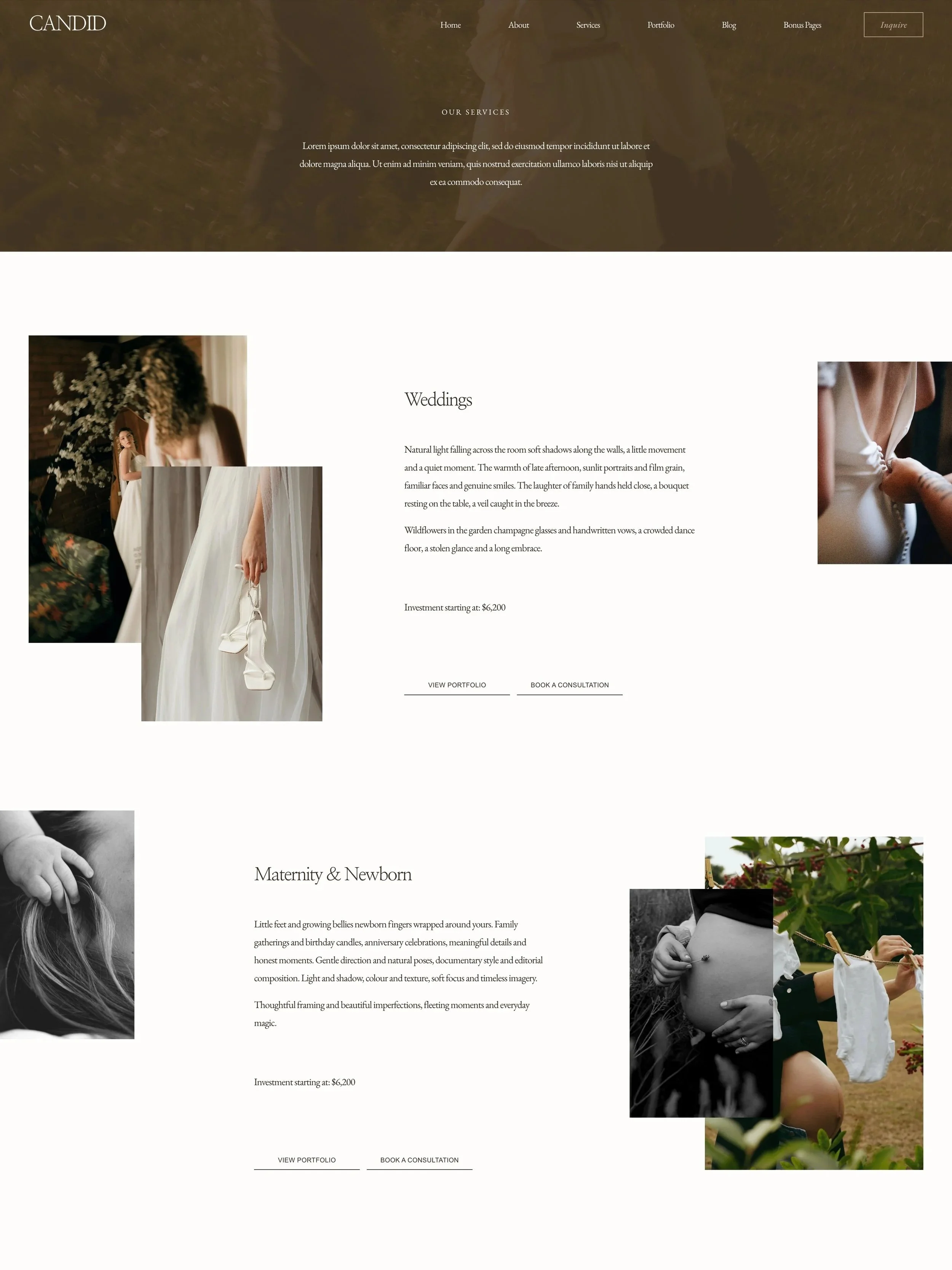 All Services Page