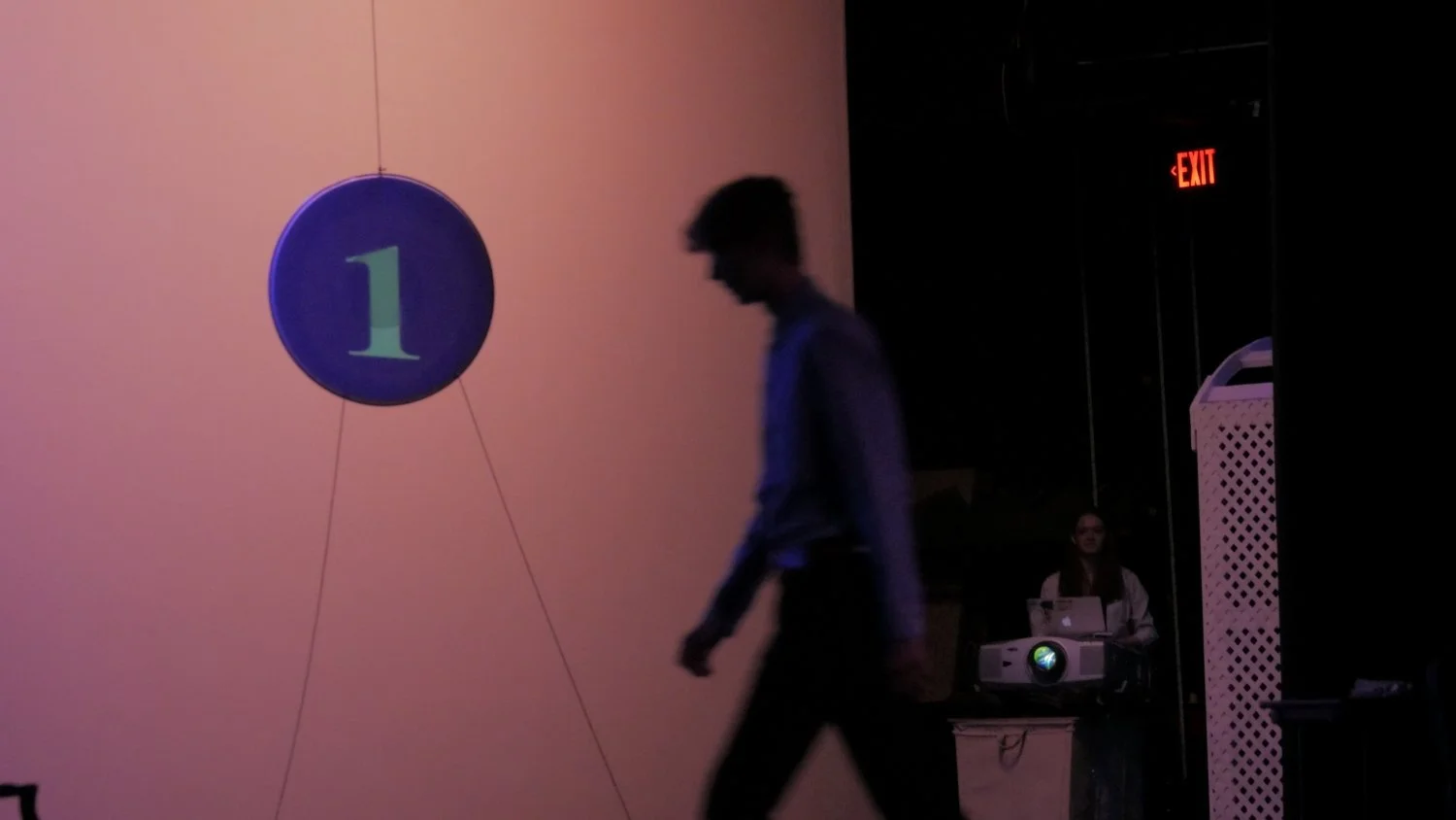 Mason Lester walking in Jax Schuck's Entropy.