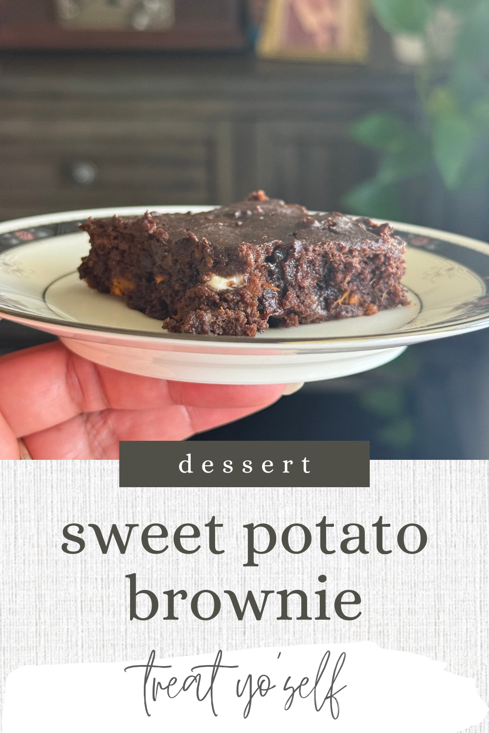 sweet potato brownie recipe