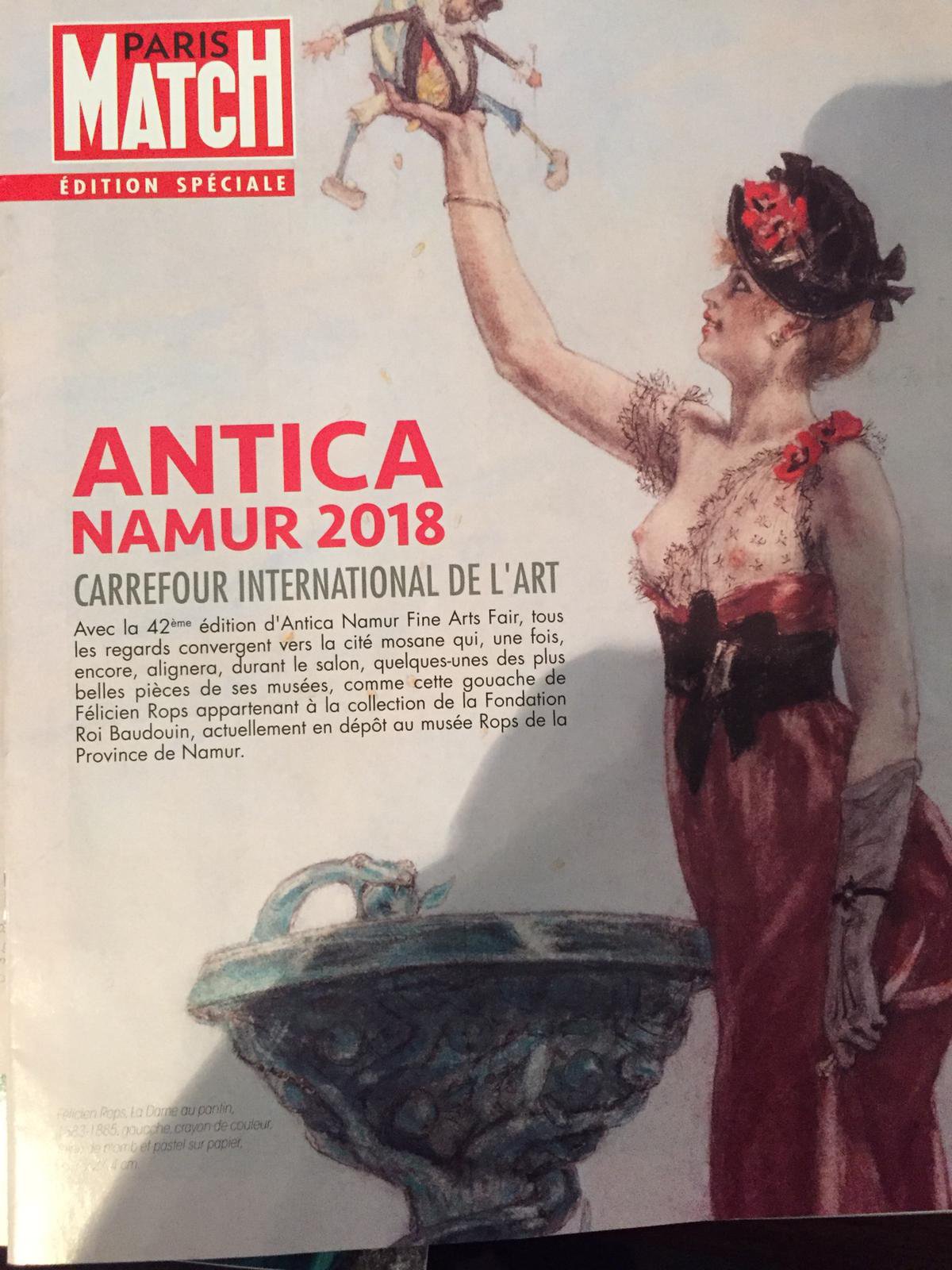 Namur Antica Article Paris Match 2018