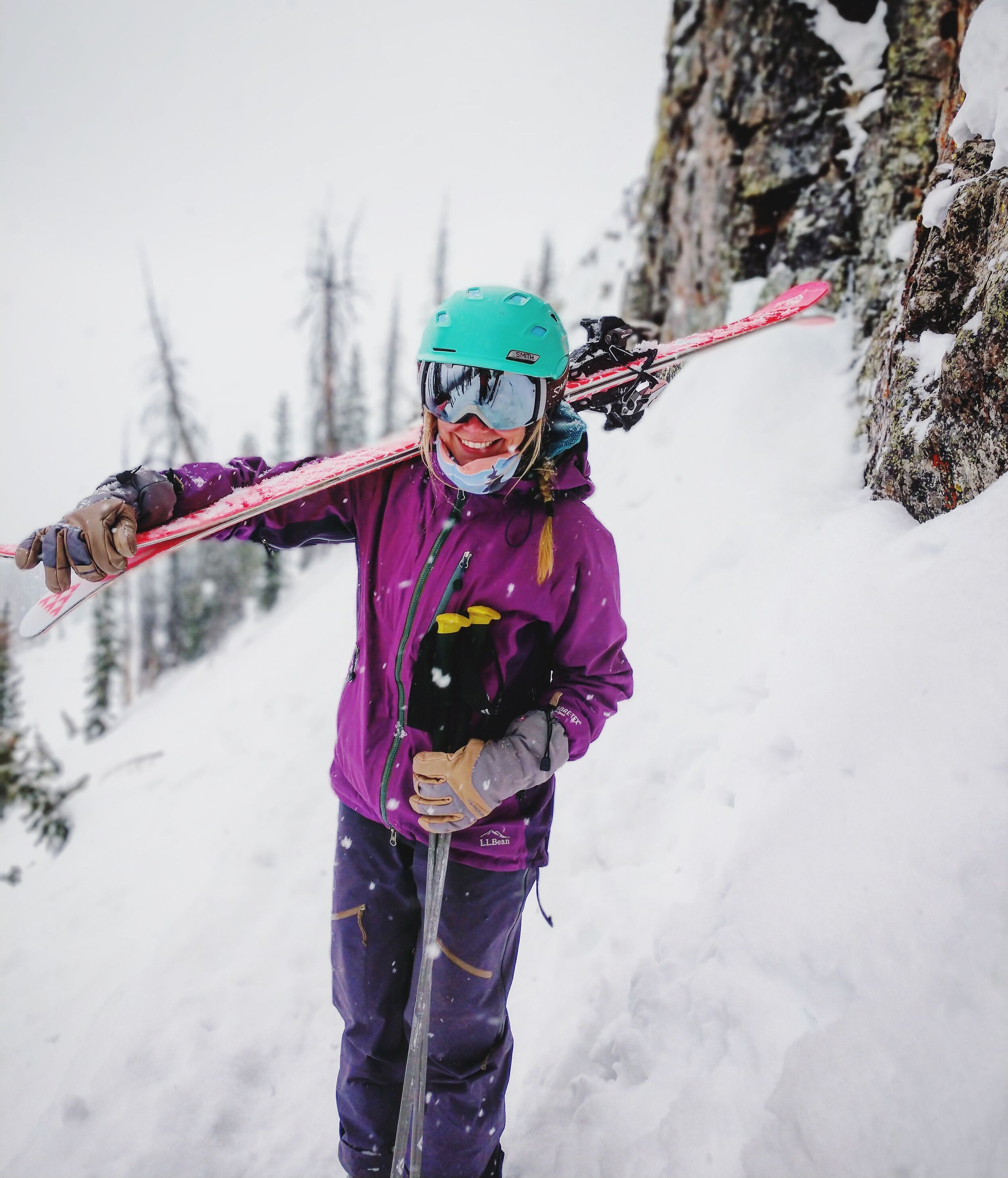 Lindsay Bourgoine - Hike-Up Ski