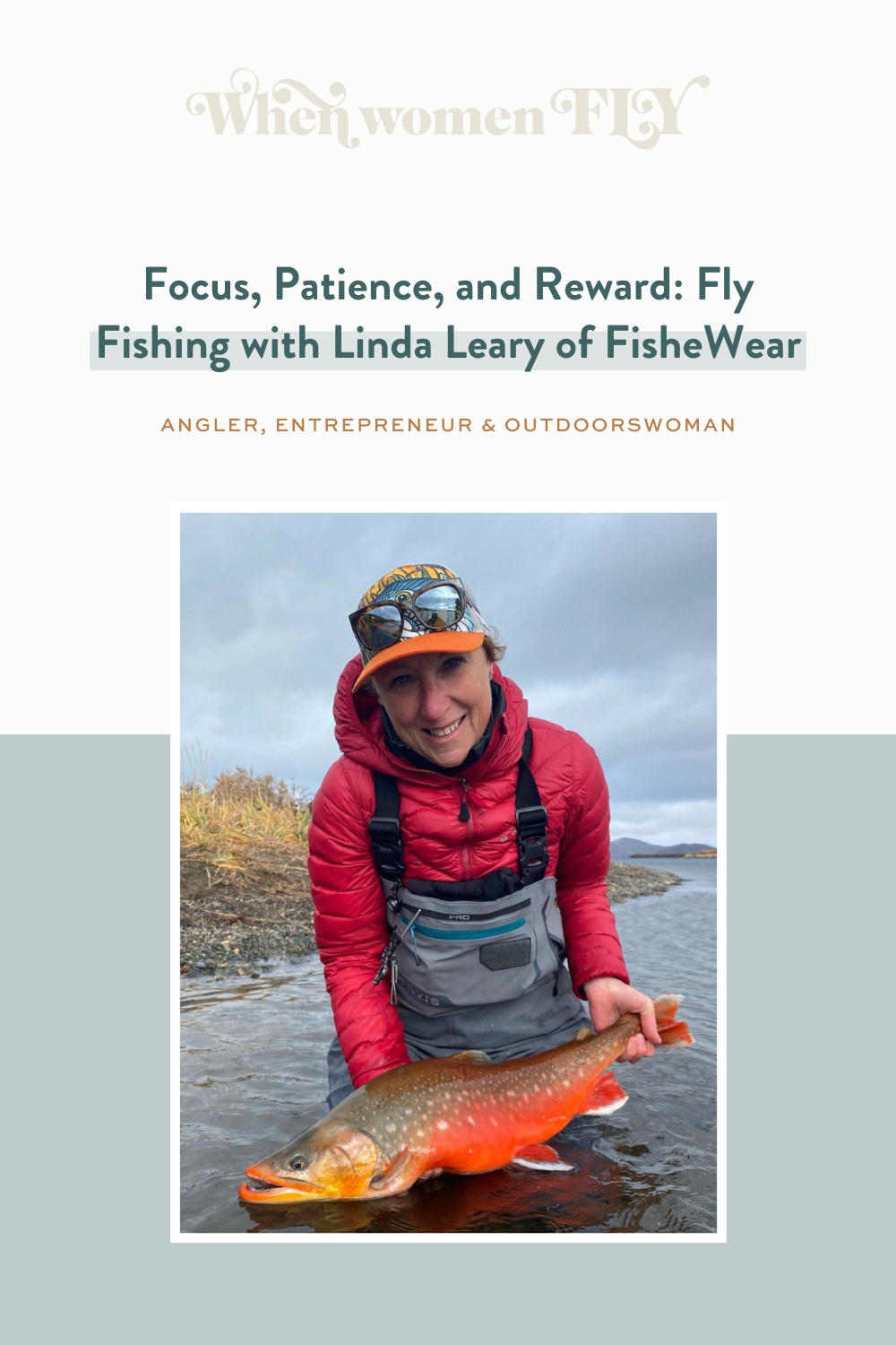 FisheWear Makes Women's Fly-Fishing Apparel