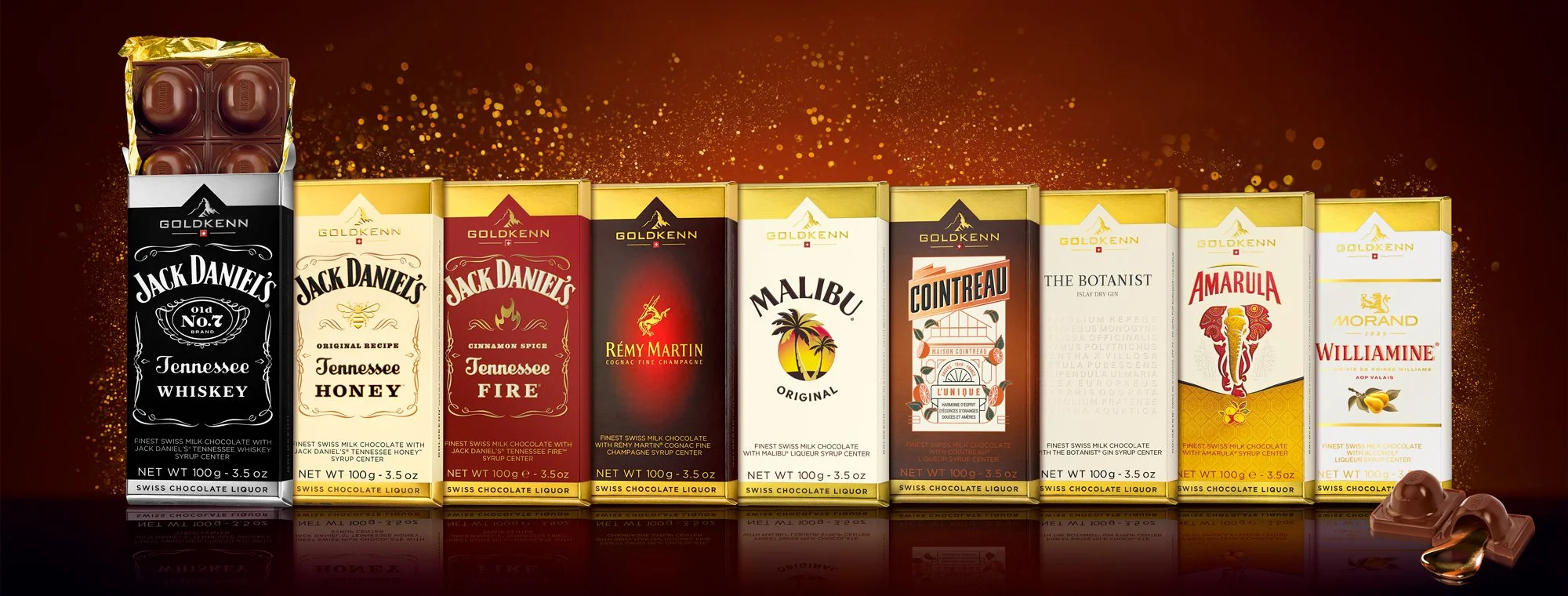 Goldkenn Chocolate Liquor Bars