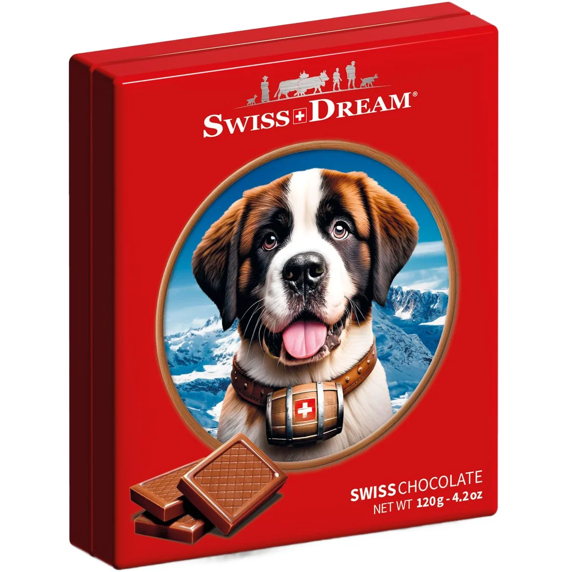 SD372 St. Bernard Collector Tin
