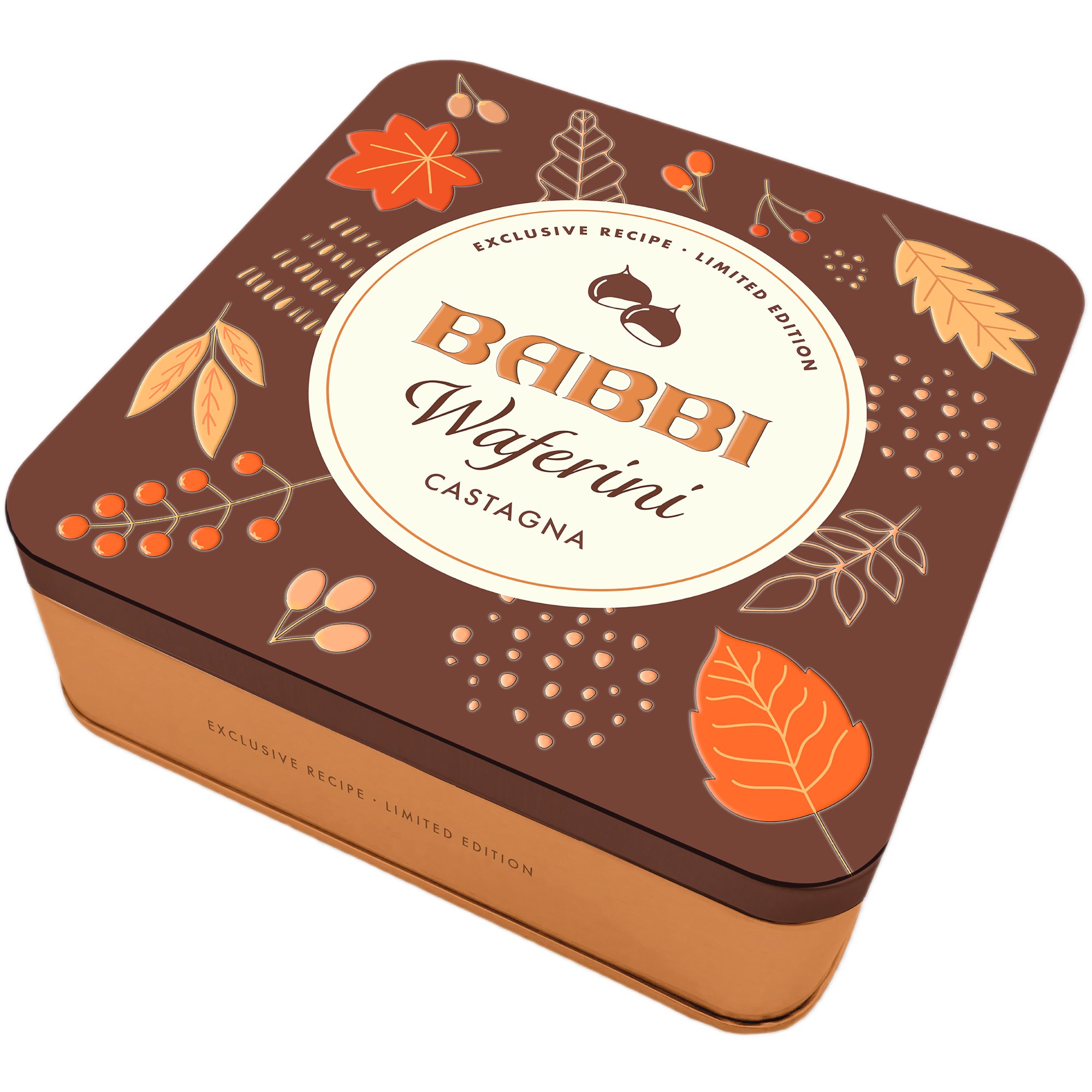 1050221 Chestnut Waferini Gold Tin
