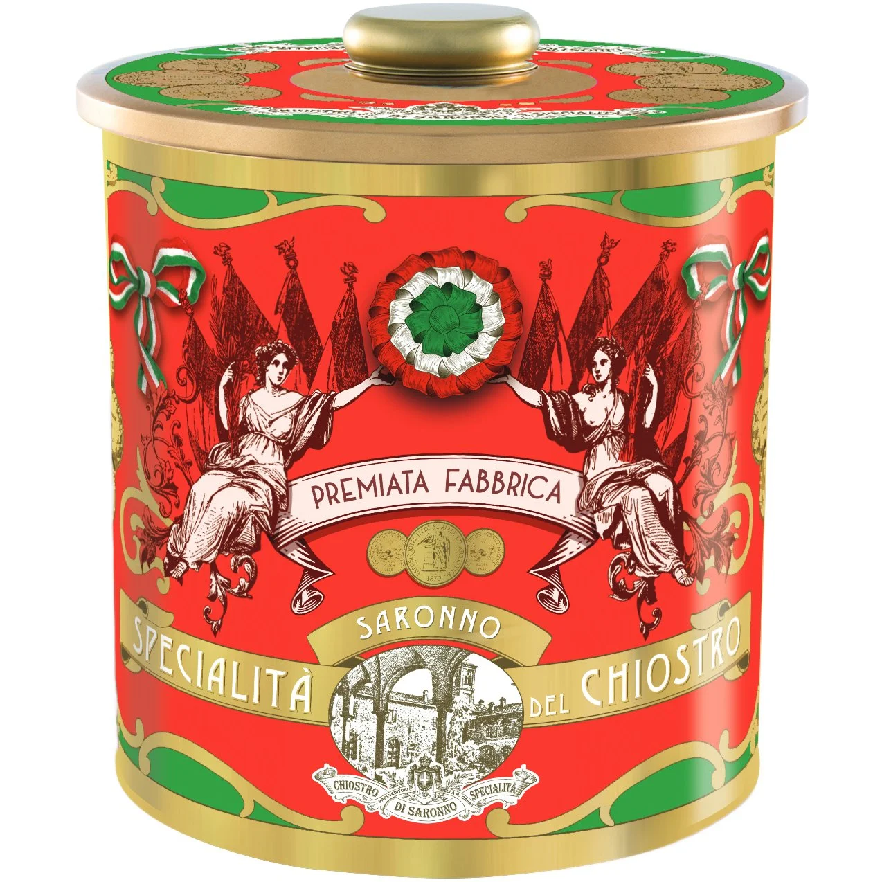 01391 Biscottiera - Crunchy Amaretti, Baci and Cantuccini