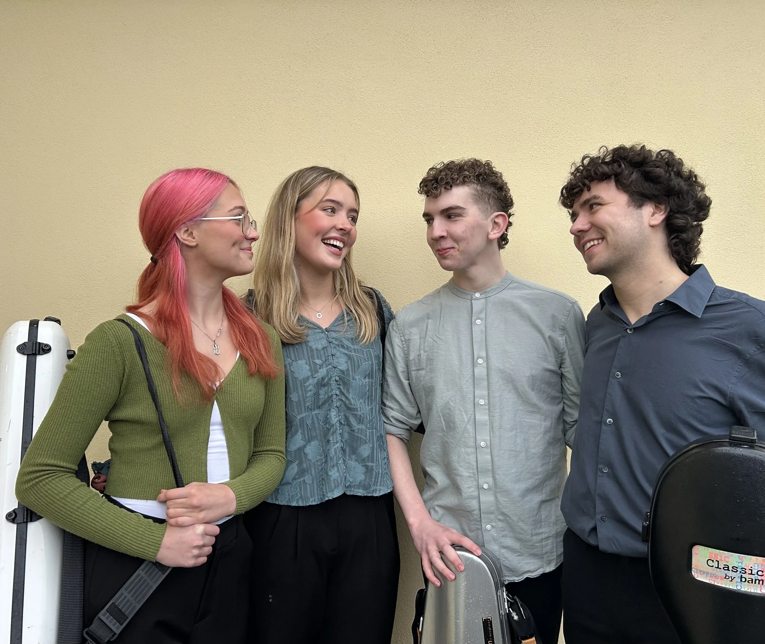The Olympia Quartet from Cork School of Muisc