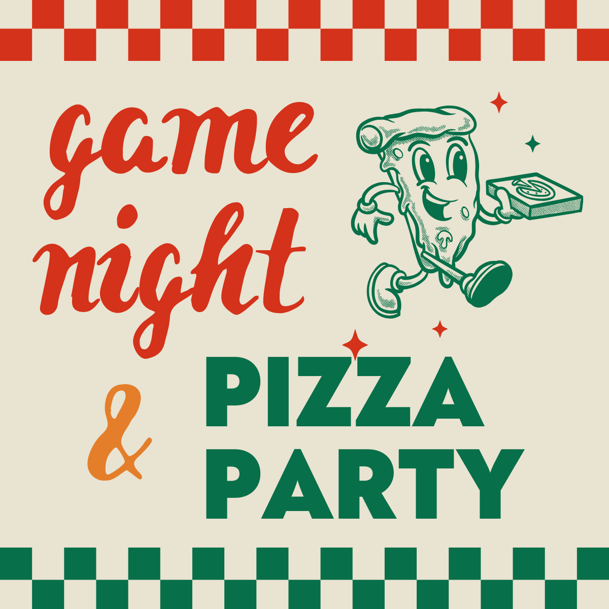Game Night & Pizza Party!