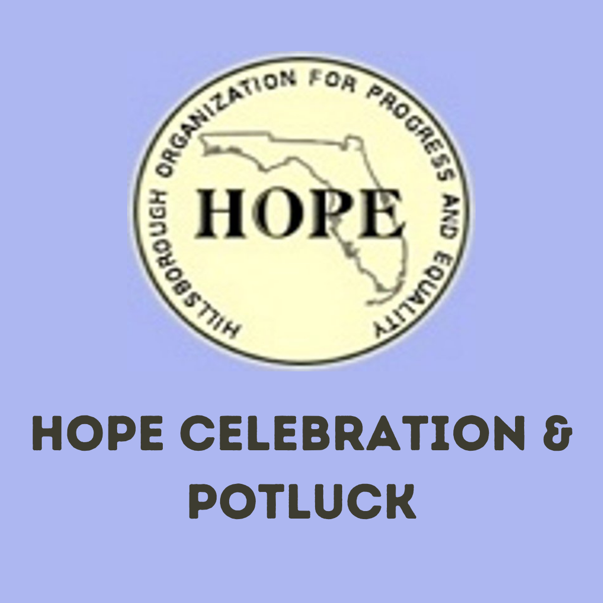 HOPE Celebration & Potluck