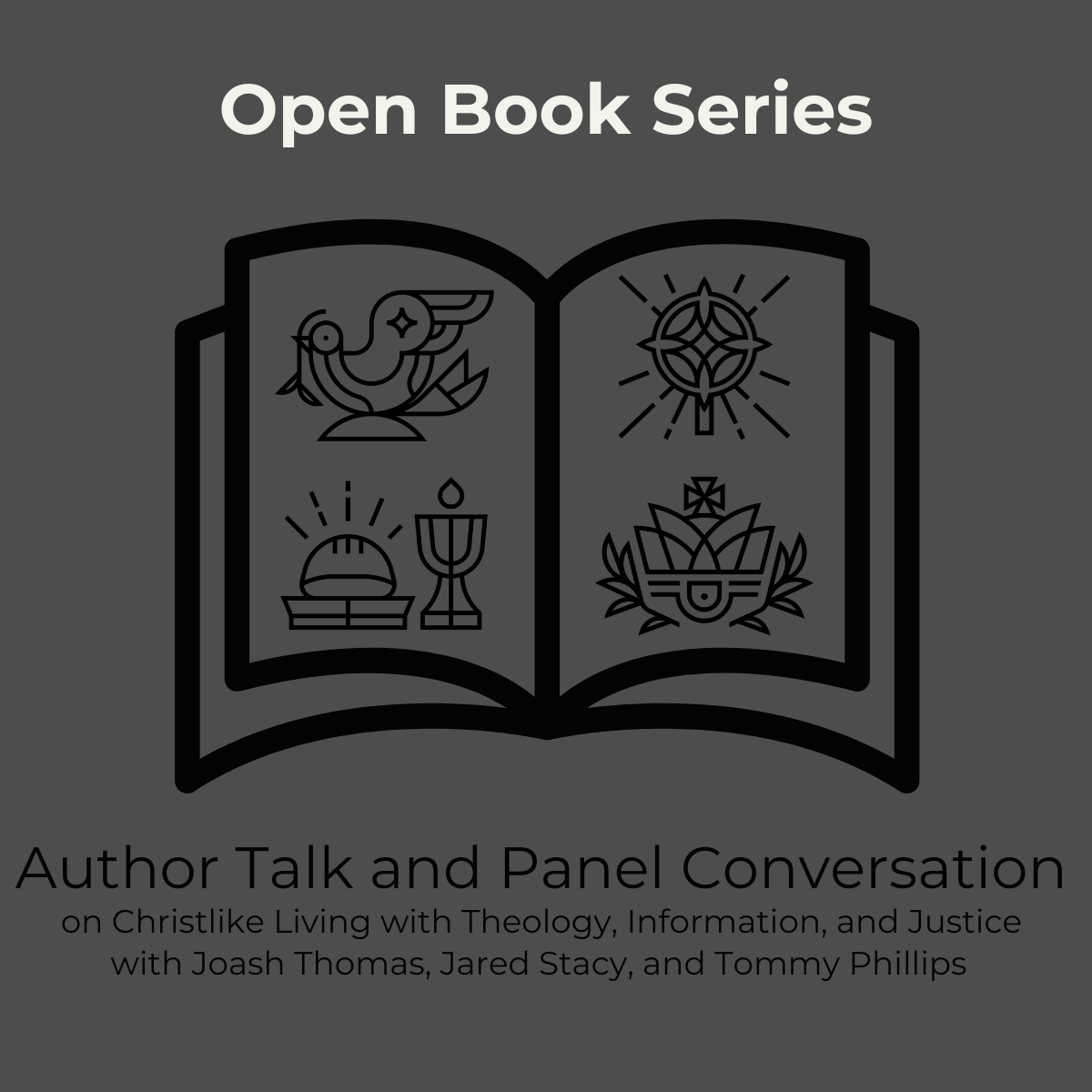 Open Book Series: Author Talk &amp; Panel Conversation