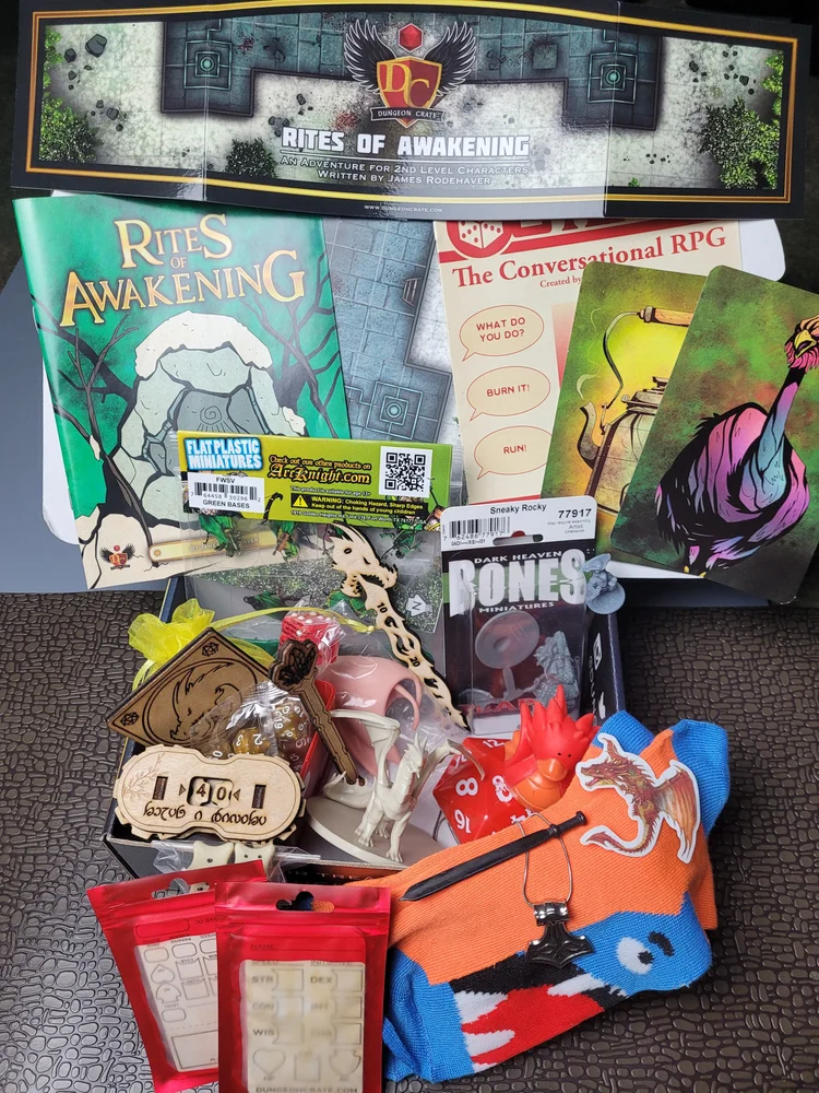 DUNGEON CRATE | Discover RPG Loot — Join Today!