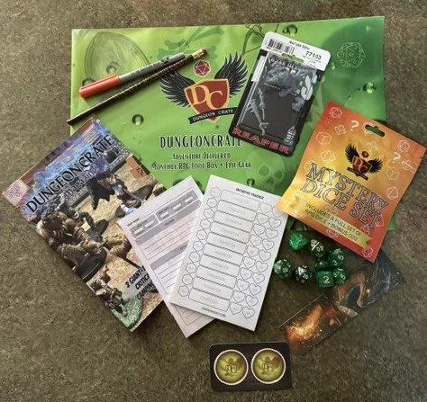 Unboxing May 2026 Dungeon Crate