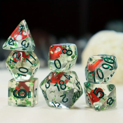 Mushroom Dice Set