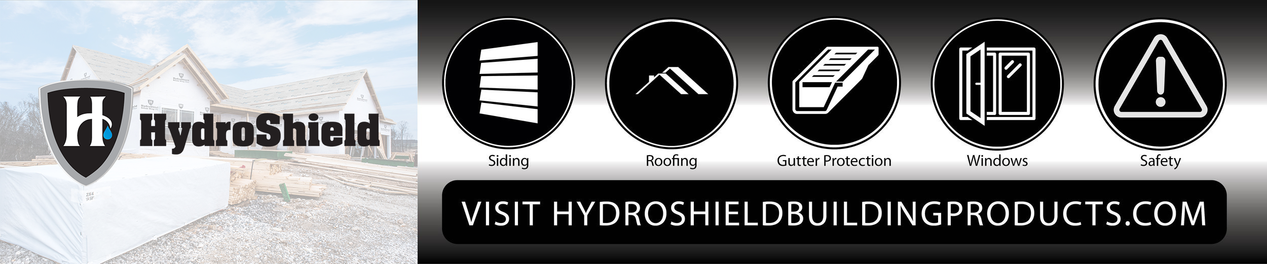 Hydroshield Building Products Banner