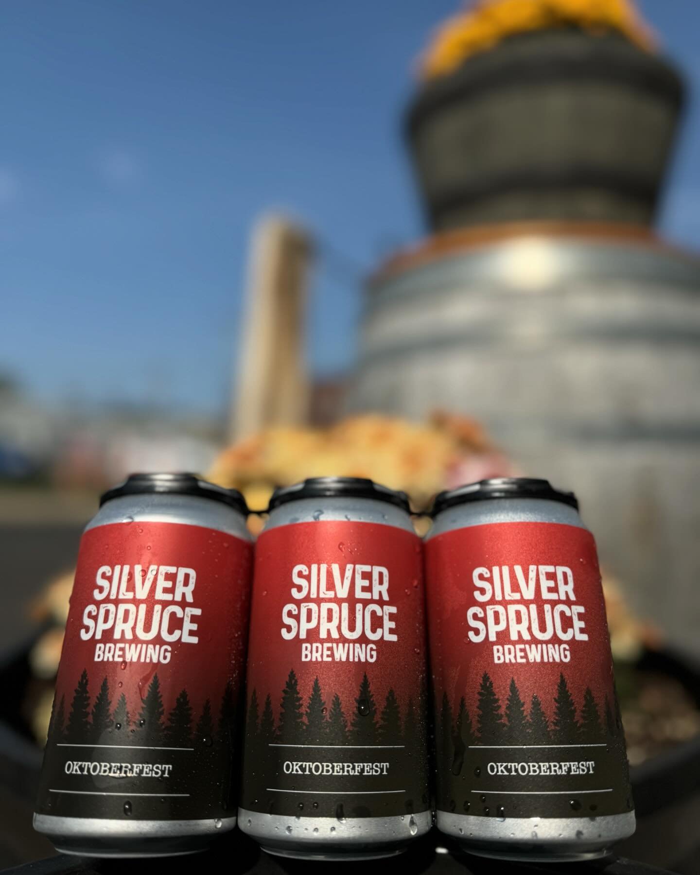 CAN you even believe it?! We have Oktoberfest available in the 12oz. Come get some today right off the canning line!