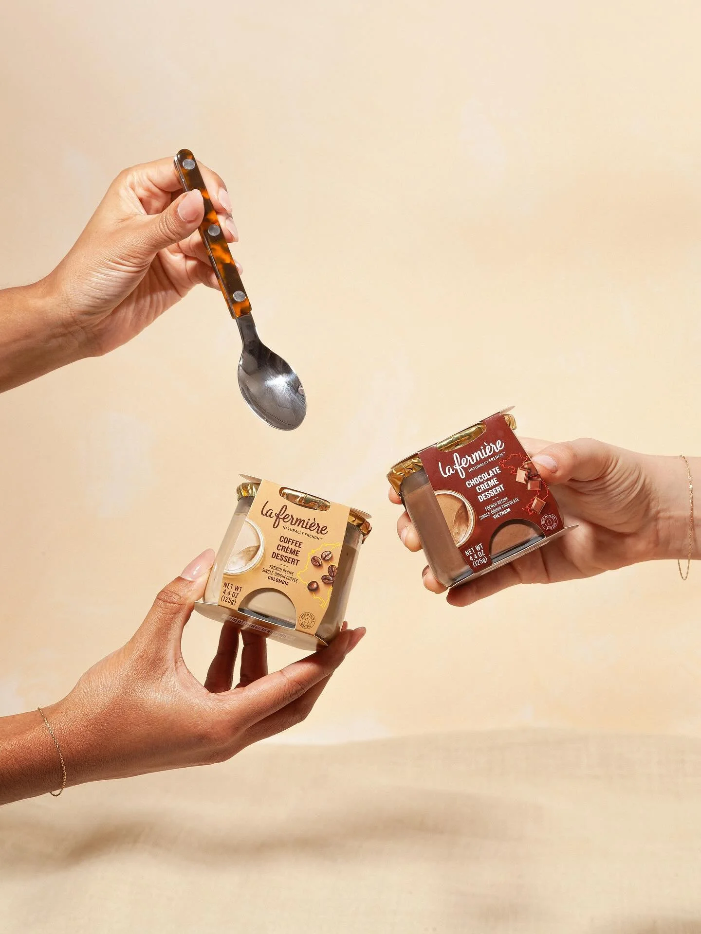 Our cr&egrave;me desserts are more than just a treat! 🥄 They are the perfect combination of quality ingredients, creamy textures and delicious taste! Have you tried them?

Check out our store locator to find them near you 📍

#LaFermiere #TAOI #TheA