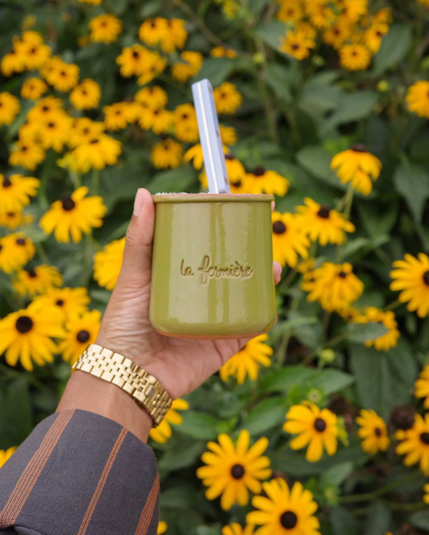 Rich &amp; creamy, clean ingredients, but also dressed to impress 🥄
The treat you've been looking for!

#LaFermiere