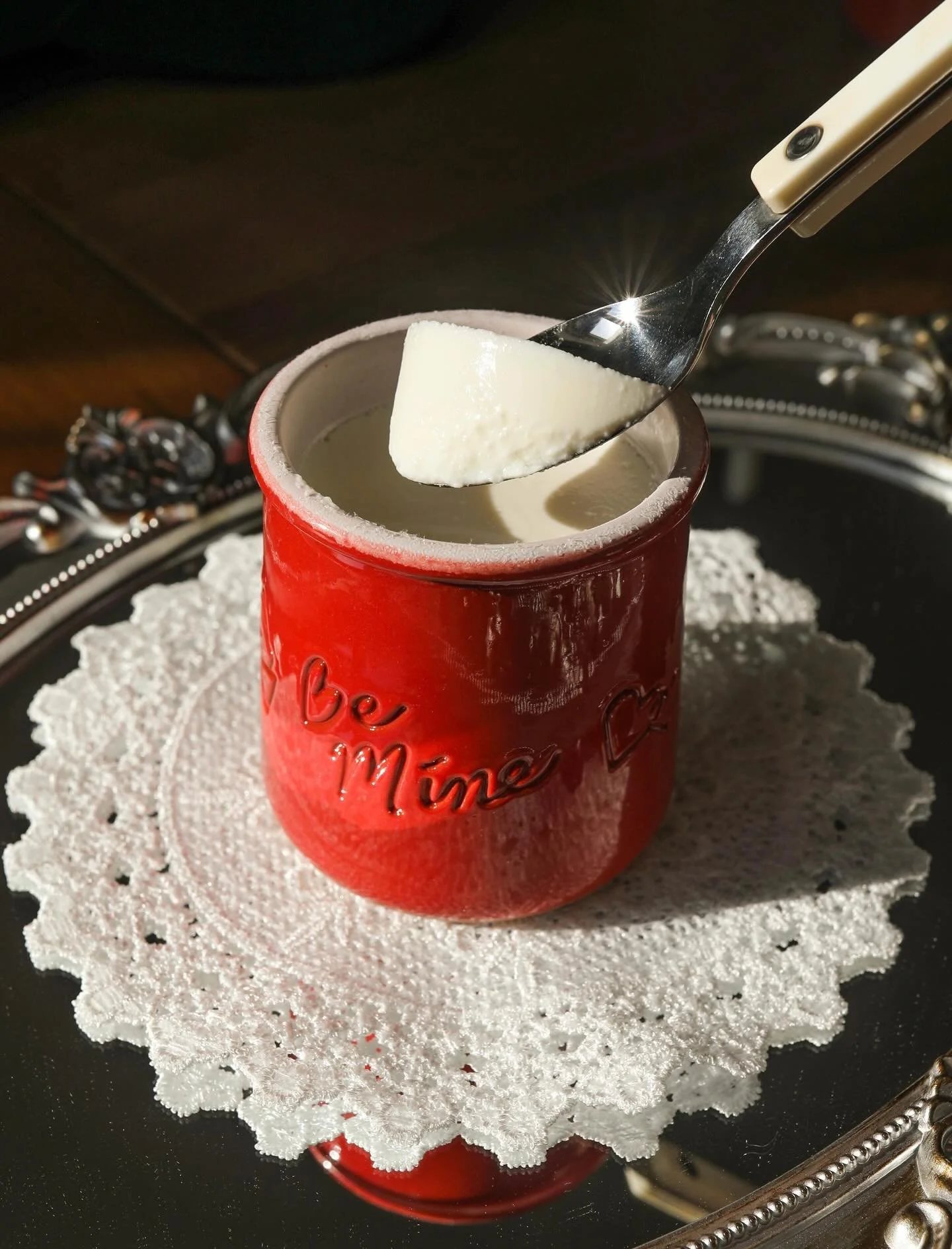 Fall in love at first sight, and first spoonful 🥄

#LaFermi&egrave;re