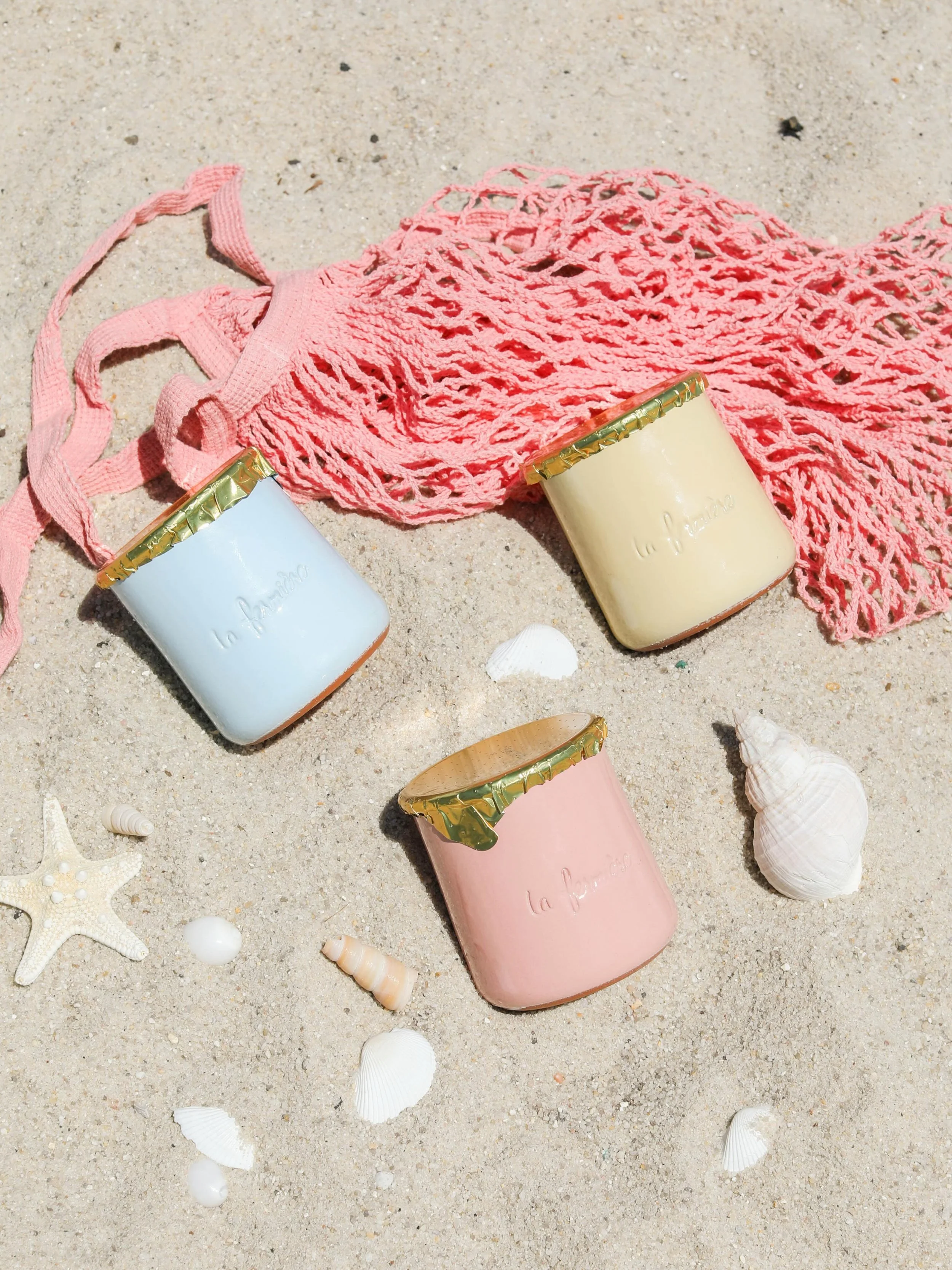 La Fermi&egrave;re Soft Summer is in full effect 🤍🐚
Introducing Sandy Yellow, Sky Blue, and Seashell Pink!

Discover them everywhere by you, available at all locations that carry our signature blue pots!

Let the summer begin 🌞

#LaFermi&egrave;re