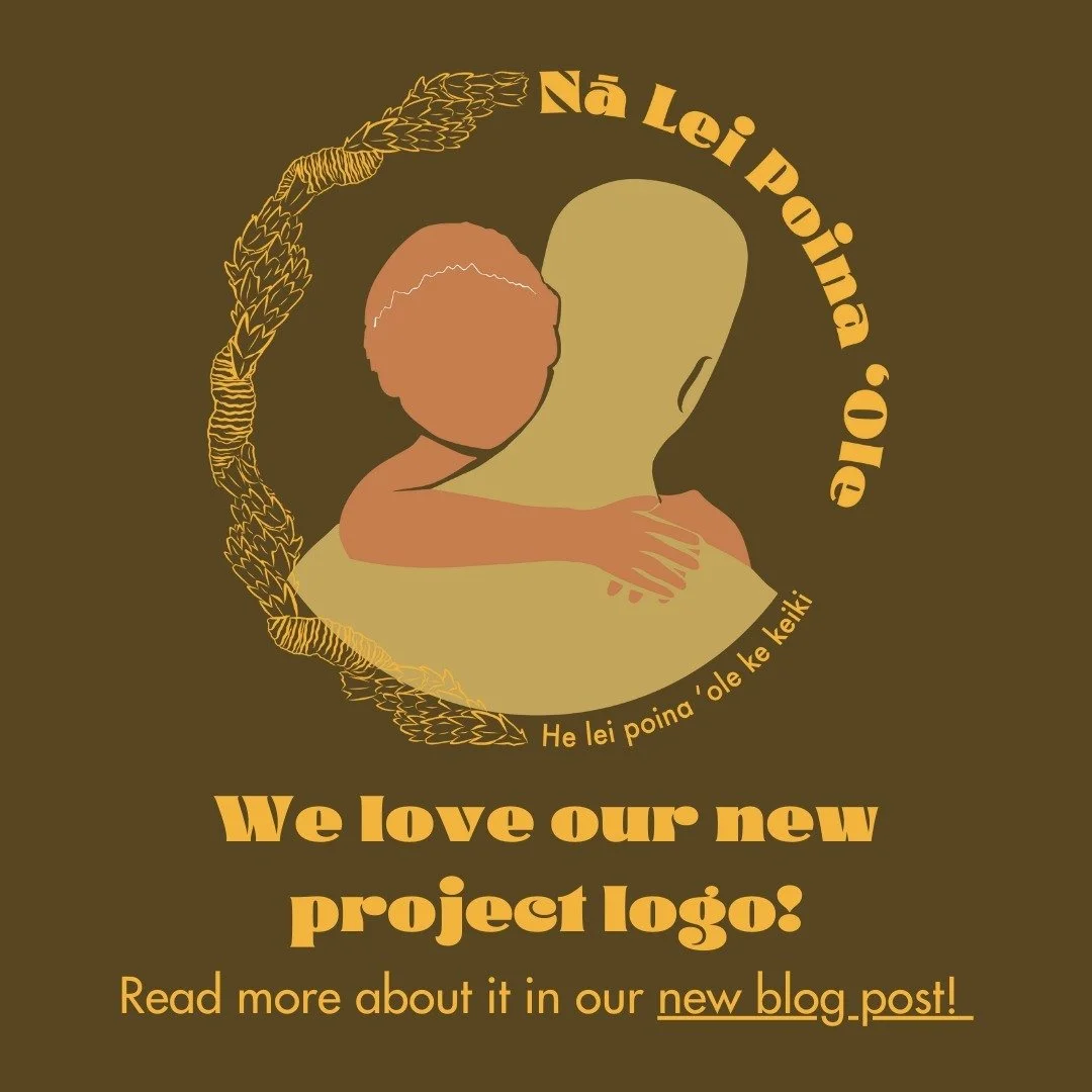 We love our new project logo! Read more about it in our latest blog post on our website naleipoinaole.com.