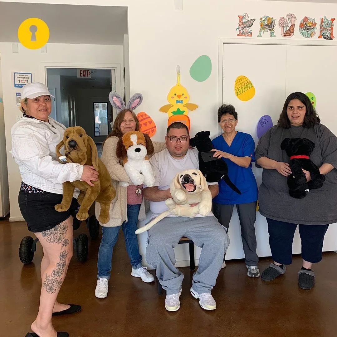 Happy Tuesday! 🏡
Pictured are residents at Teague Terrace, with their new stuffed animals courtesy of Dr. Kennedy and staff. Thank you so much for your continued support in uplifting our community members🫶🐶#community #nonprofit #nonprofitsofinstag