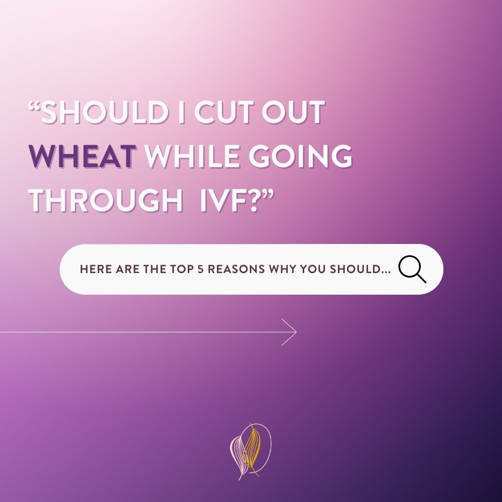 One of our missions in The Fertility Resort is to help make simple life changes that may improve fertility while undergoing IVF.

Although there is debate about wheat and gluten restriction, there is evidence to suggest a combination of factors, not 
