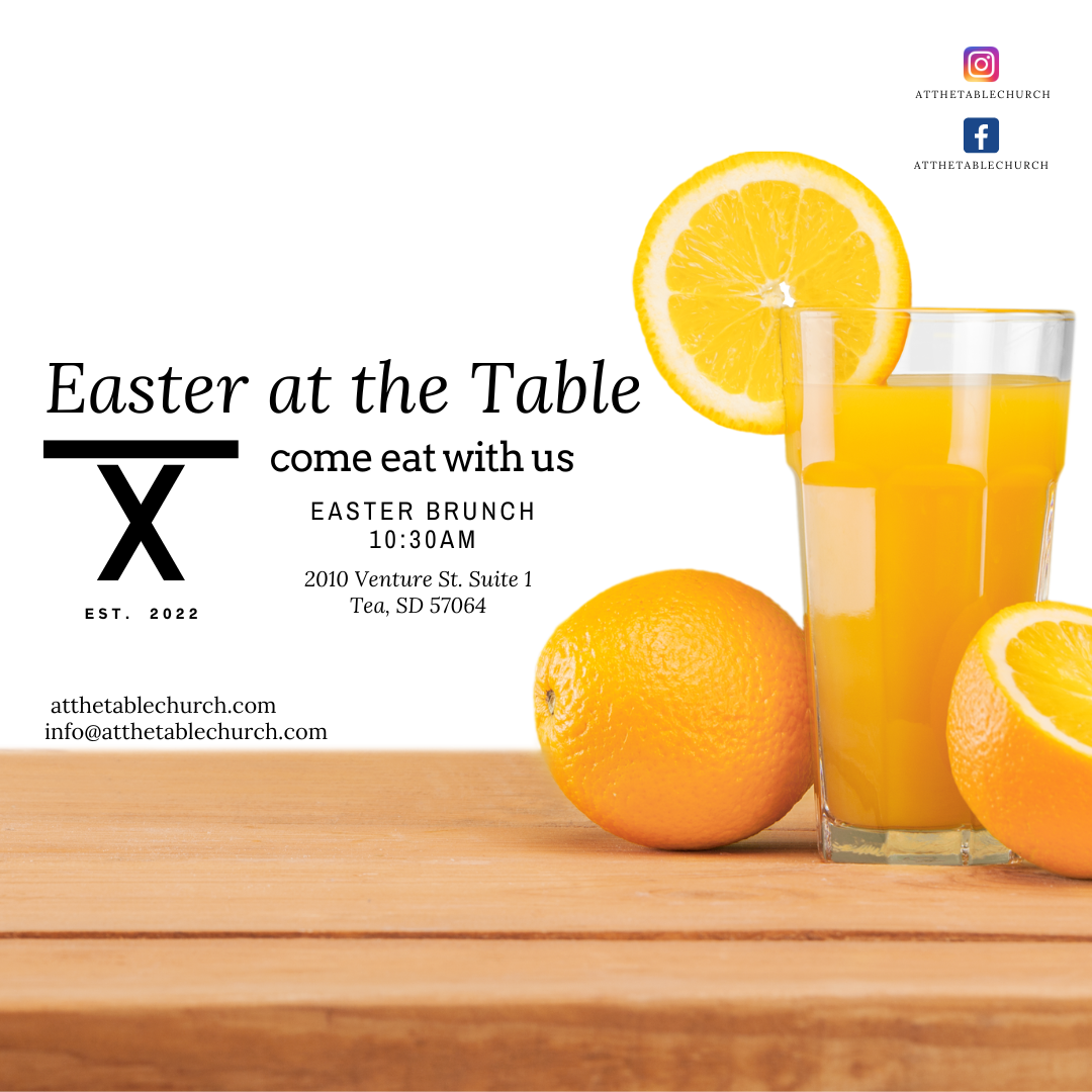 Easter Brunch at the Table
