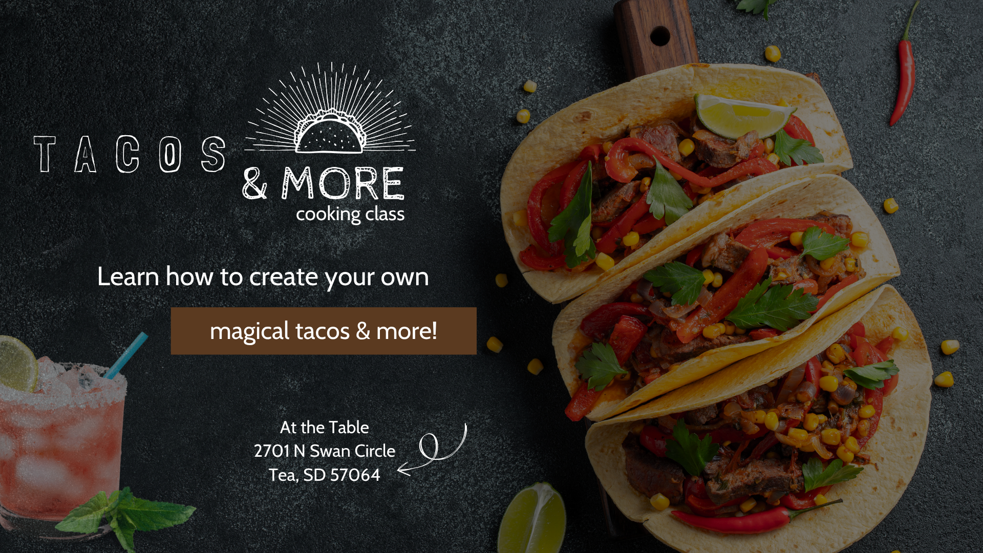 Tacos and More Cooking Class