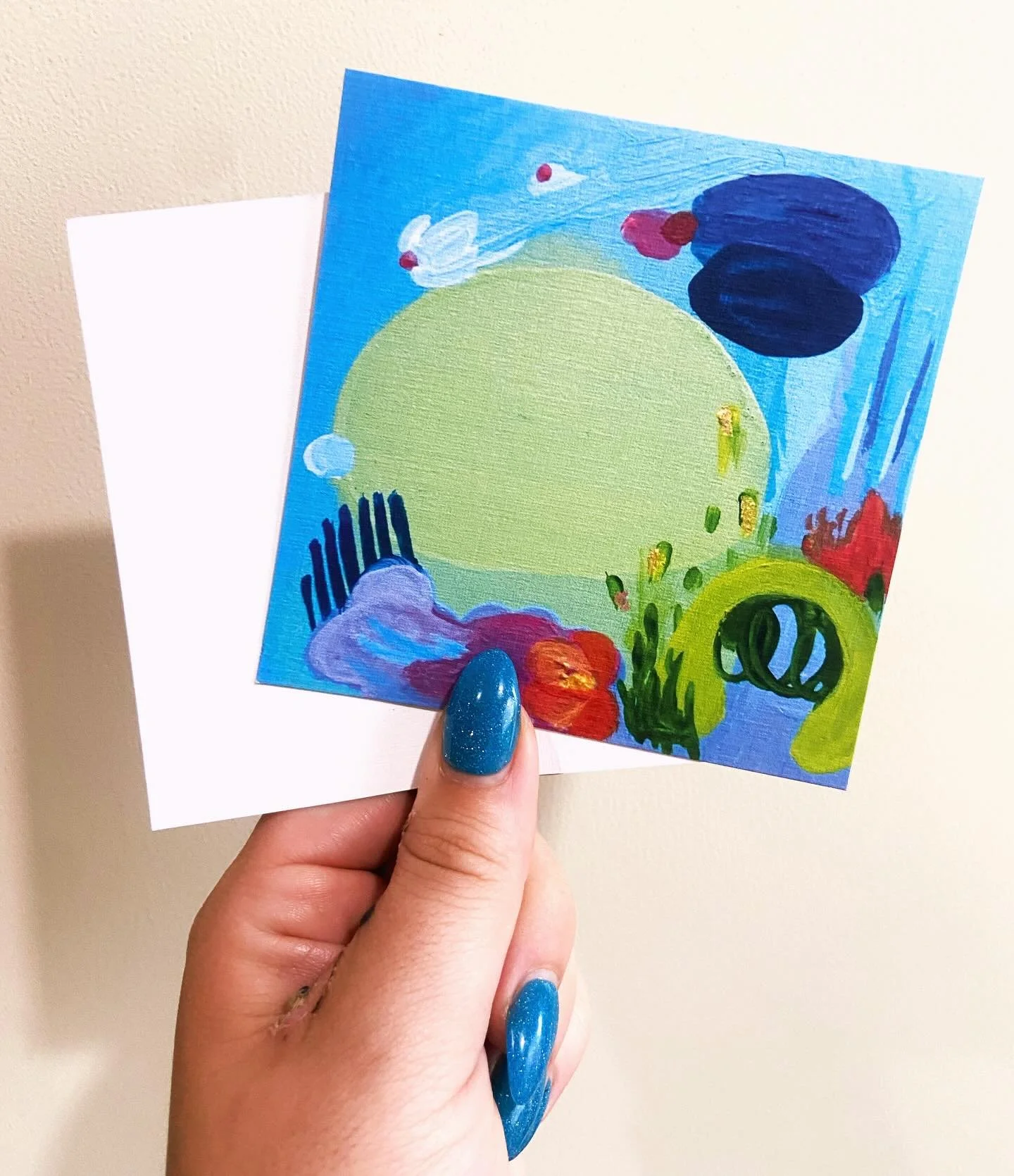 Just added 4 new MINI POSTCARD PRINTS to my shop! 
These babes are printed on heavyweight ~linen~ paper, perfect for sending in the mail or as a unique card for gifts or special occasions! 
Or put my tiny prints in frames and hang them in your coll