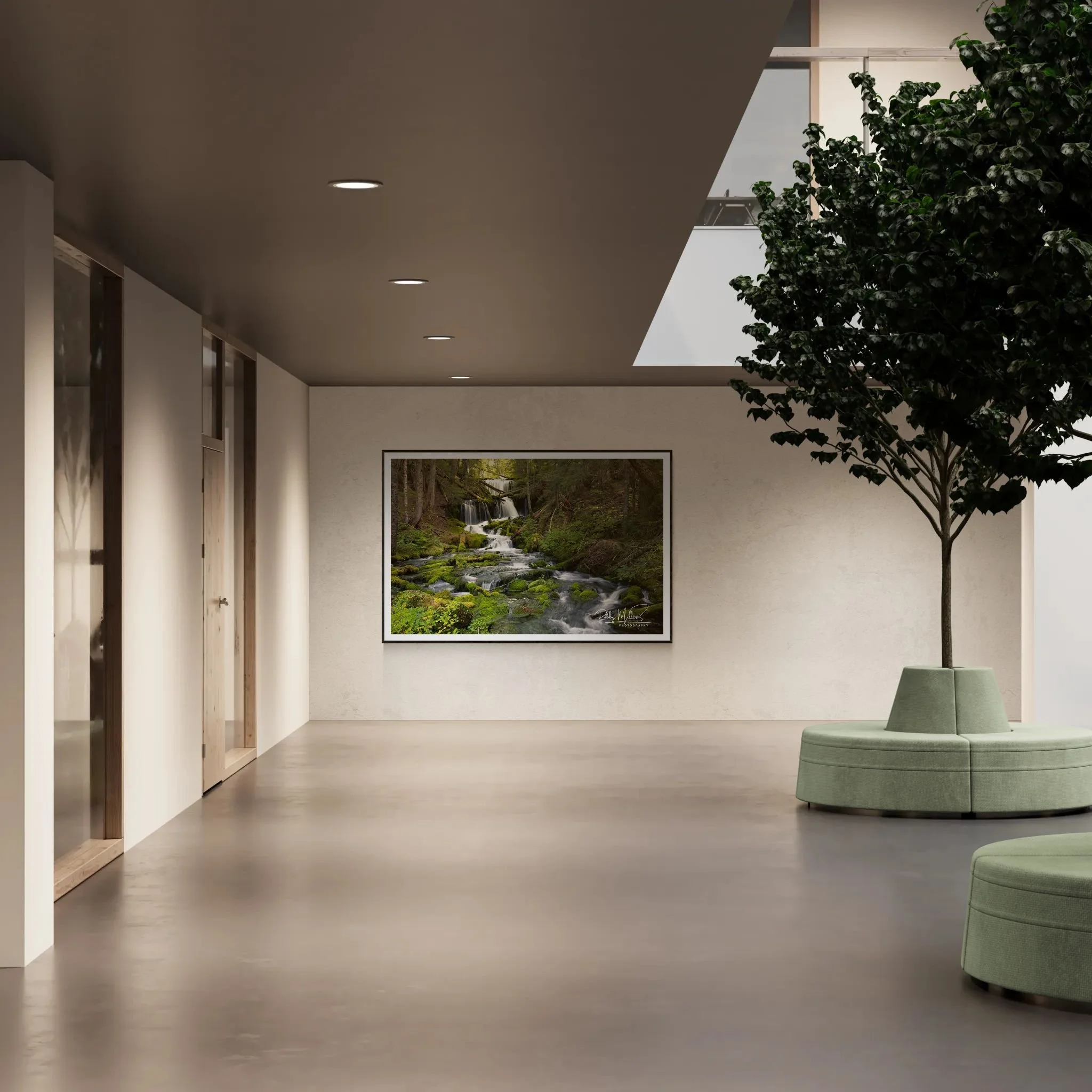 BigSpringCreekFalls_Office lobby with circular seating.jpeg