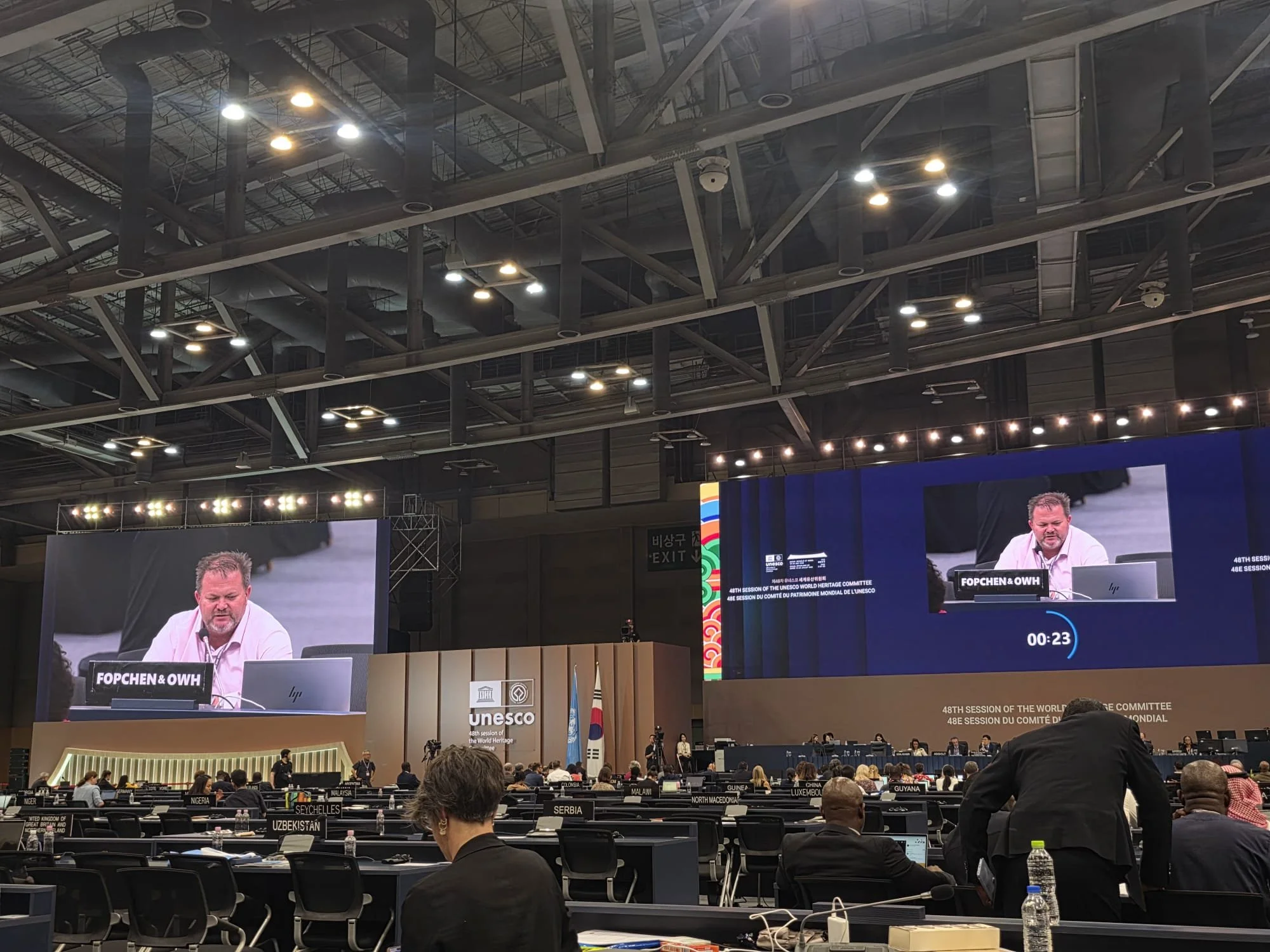 OWH Statement at the 48th session of the World Heritage Committee in Busan