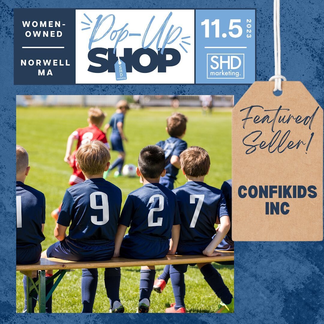 🥰Some great non profits will be featured at the upcoming the Woman-Owned Business Pop-Up that will be on 11/5 from 3-7pm! 🛍️💃🏽

Including ConfiKids, Inc a nonprofit run by power-house Rachel Calabrese who works with her board and team and volunte