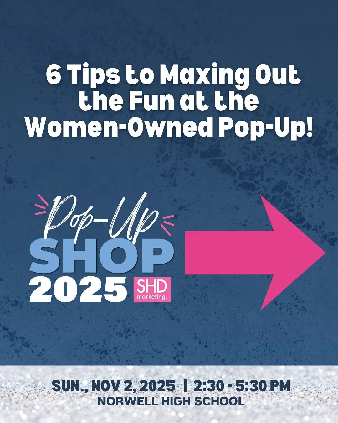 We&rsquo;re so excited to see you all TODAY&mdash; and to make sure you soak up every bit of the magic, here&rsquo;s your ultimate pop-up playbook:

1. Arrive Early &mdash; Like 2:30 PM Early! 🌟 You want to be one of the first through the door:🛍️Th