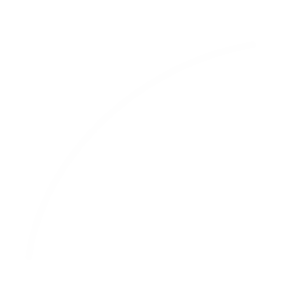 A black background with a white curved line.