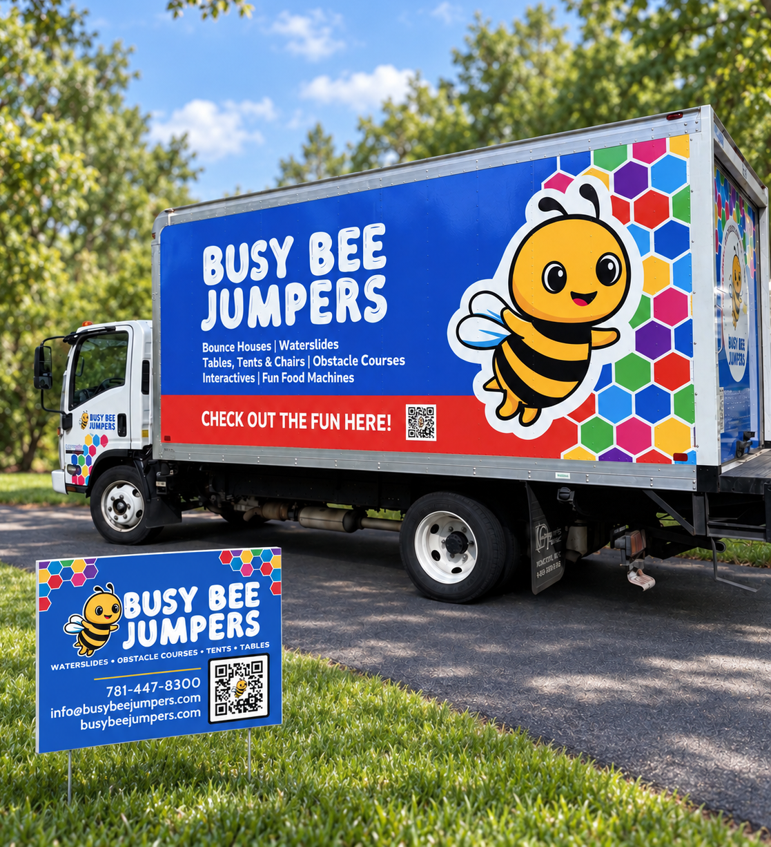 Truck Design + Lawn Sign