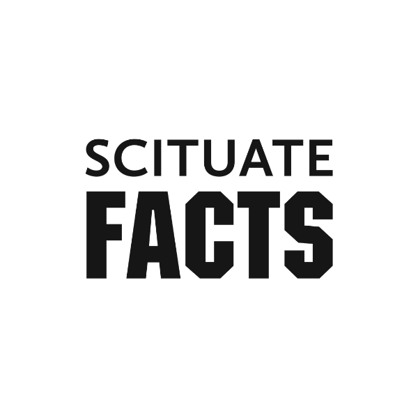 Text that reads "SCITUATE FACTS" in black font on a white background.