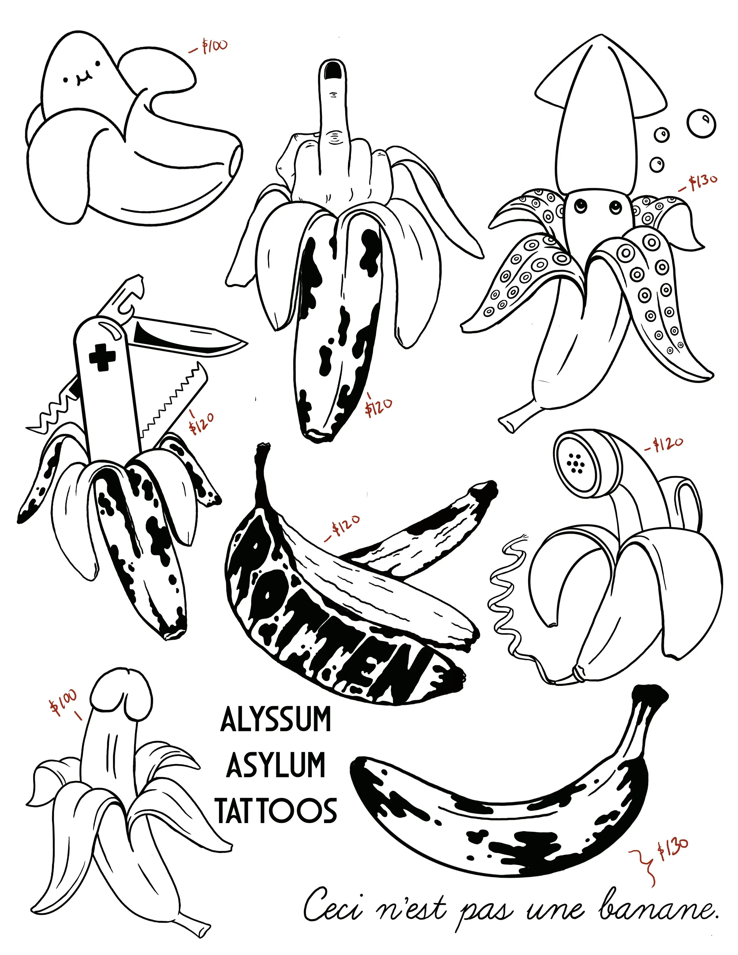 Alyssa "Alyssum Asylum Tattoos" ONLY AVAILABLE SATURDAY AND SUNDAY